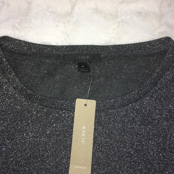 J. Crew Sparkle Bell Top NWT Size Small - Picture 5 of 8